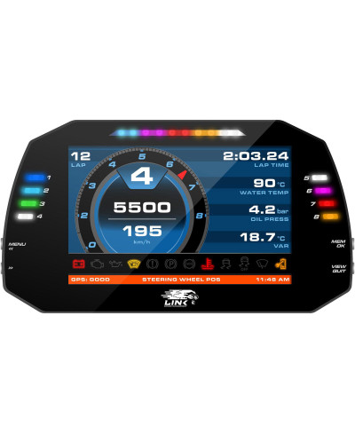 DASHBOARD DIGITAL AIM MXG RACE EDITION 7" LINK