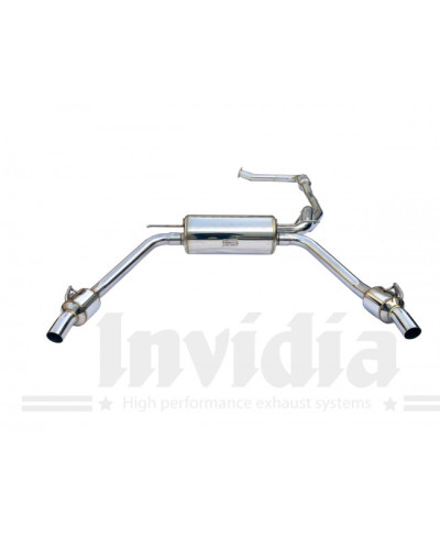 CATBACK Q300TL V2 CIVIC TYPE R FN2 INVIDIA