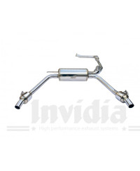 CATBACK Q300TL V2 CIVIC TYPE R FN2 INVIDIA