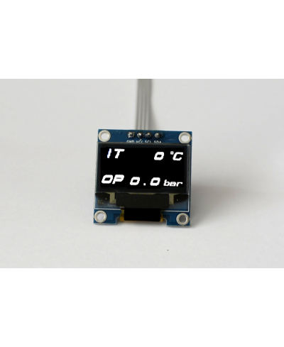 MANOMÉTRE DOUBLE OLED 0.96" PRESSION D'HUILE & TEMPÉRATURE D'ADMISSION ZADA TECH