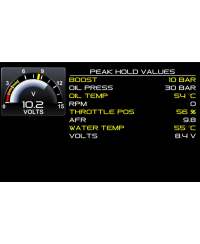 AFFICHAGE JAUGES MULTIFONCTIONS NISSAN SKYLINE R32 / R33 / R34 UNITÉ DOUBLE DIN & CAPTEURS ZADA TECH