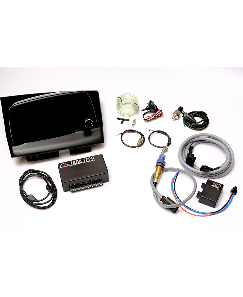 KIT AFFICHAGE JAUGES MULTIFONCTIONS MFD NISSAN SKYLINE R32 / R33 / R34 UNITÉ DOUBLE DIN & CAPTEURS ZADA TECH