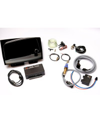 KIT AFFICHAGE JAUGES MULTIFONCTIONS MFD NISSAN SKYLINE R32 / R33 / R34 UNITÉ DOUBLE DIN & CAPTEURS ZADA TECH