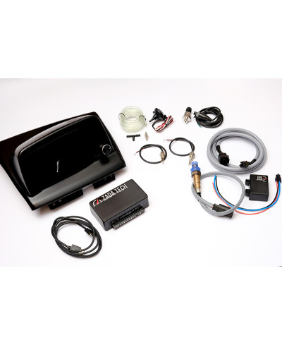 KIT AFFICHAGE JAUGES MULTIFONCTIONS MFD NISSAN SKYLINE R32 / R33 / R34 UNITÉ DOUBLE DIN & CAPTEURS ZADA TECH