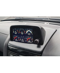 KIT AFFICHAGE JAUGES MULTIFONCTIONS MFD NISSAN SKYLINE R32 / R33 / R34 UNITÉ DOUBLE DIN & CAPTEURS ZADA TECH