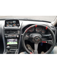 KIT AFFICHAGE JAUGES MULTIFONCTIONS MFD NISSAN SKYLINE R32 / R33 / R34 UNITÉ DOUBLE DIN & CAPTEURS ZADA TECH