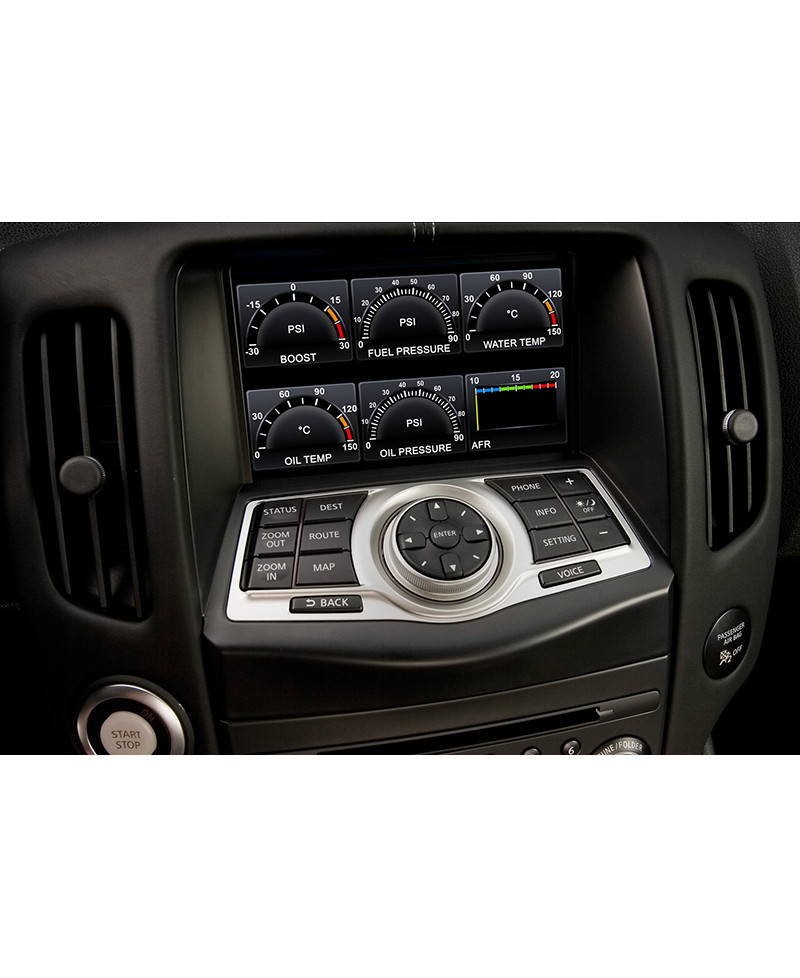 AFFICHAGE JAUGES MULTIFONCTIONS NISSAN 370Z ODBII ZADA TECH