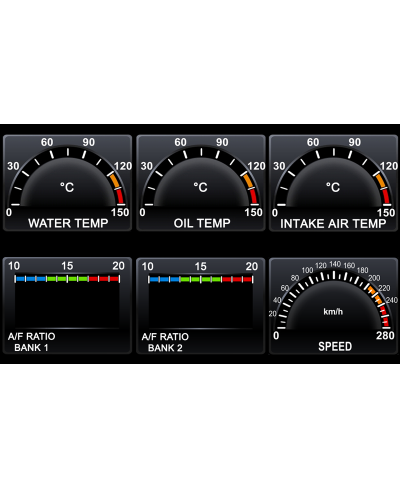 AFFICHAGE JAUGES MULTIFONCTIONS NISSAN 370Z ODBII ZADA TECH