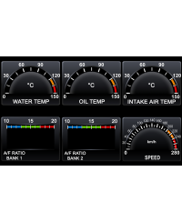 AFFICHAGE JAUGES MULTIFONCTIONS NISSAN 370Z ODBII ZADA TECH