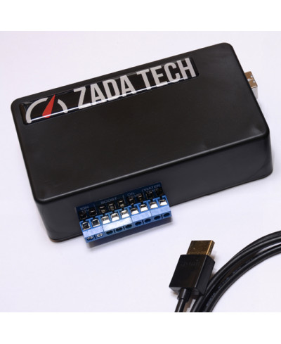 BOÎTIER D'AFFICHAGE JAUGES MULTIFONCTIONS HDMI POUR UNITÉ DOUBLE DIN ZADA TECH