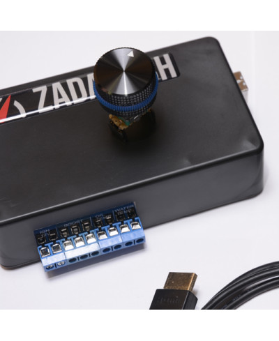 BOÎTIER D'AFFICHAGE JAUGES MULTIFONCTIONS HDMI POUR UNITÉ DOUBLE DIN ZADA TECH