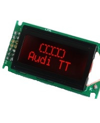 AFFICHAGE JAUGES MULTIFONCTIONS ROUGE STYLE AUDI OEM A3, S3, A4, S4, RS4, TT ZADA TECH