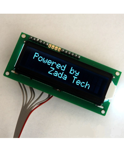 ÉCRAN DE REMPLACEMENT AFFICHAGE NÉGATIF 16X2 ZADA TECH