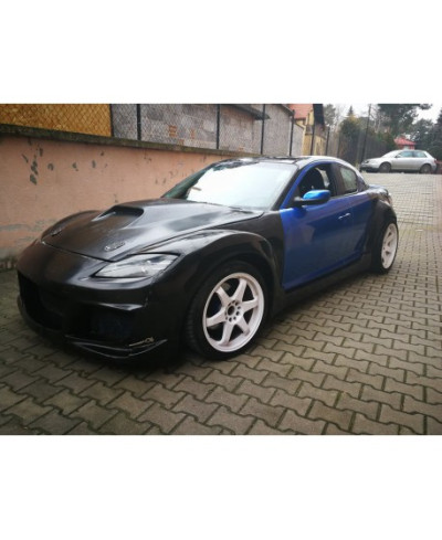 CAPOT FIBRE VENTILÉ FRP MAZDA RX8