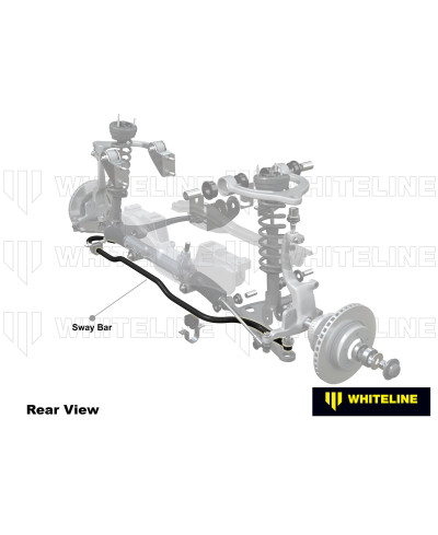 BARRE ANTI-ROULIS AVANT Ø27MM MAZDA RX8 WHITELINE