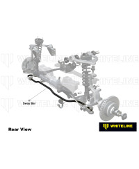 BARRE ANTI-ROULIS AVANT Ø27MM MAZDA RX8 WHITELINE