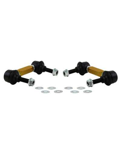 BIELLETTES DE BARRE ANTI-ROULIS ARRIÈRE RÉGLABLES ET RENFORCÉES MAZDA RX8 WHITELINE