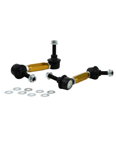 BIELLETTES DE BARRE ANTI-ROULIS ARRIÈRE RÉGLABLES ET RENFORCÉES MAZDA RX8 WHITELINE