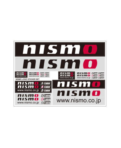 PLANCHE STICKERS NISMO