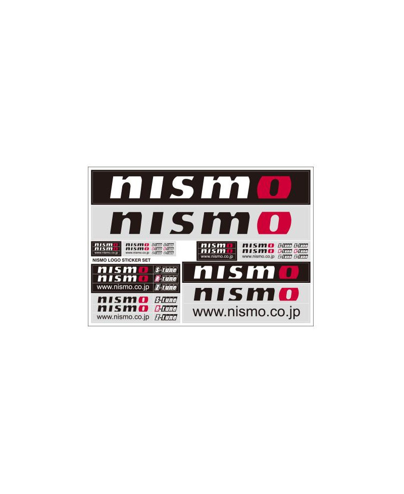 PLANCHE STICKERS NISMO