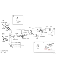 SILENTBLOC ECHAPPEMENT SUPRA TOYOTA