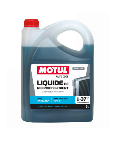 LIQUIDE DE REFROIDISSEMENT GS 94000 MB 326.0 -37°C 5L MOTUL