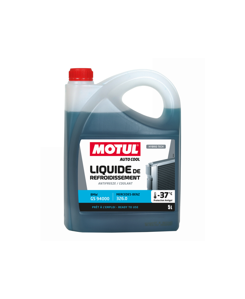 LIQUIDE DE REFROIDISSEMENT GS 94000 MB 326.0 -37°C 5L MOTUL