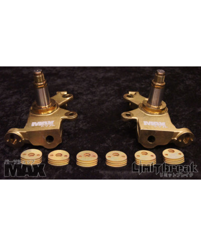 PORTES MOYEUX SUPER ANGLE KNUCKLE REGLABLES NISSAN 200SX S13 MAX