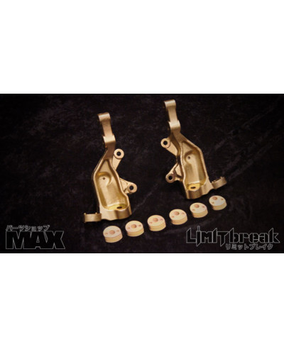 PORTES MOYEUX SUPER ANGLE KNUCKLE REGLABLES NISSAN 200SX S14 MAX