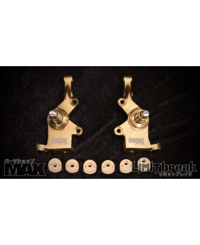 PORTES MOYEUX SUPER ANGLE KNUCKLE REGLABLES NISSAN 200SX S14 MAX