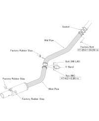 CATBACK HI-POWER SUPRA MK4 HKS