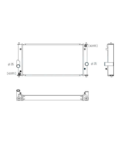 RADIATEUR ALUMINIUM TOYOTA MR-S KOYORAD