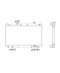 RADIATEUR ALUMINIUM HONDA CIVIC TYPE-R EP3 KOYORAD