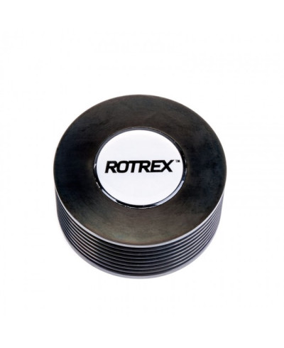 POULIE ALUMINIUM COMPRESSEUR ROTREX 75MM & 8 NERVURES KRAFTWERKS