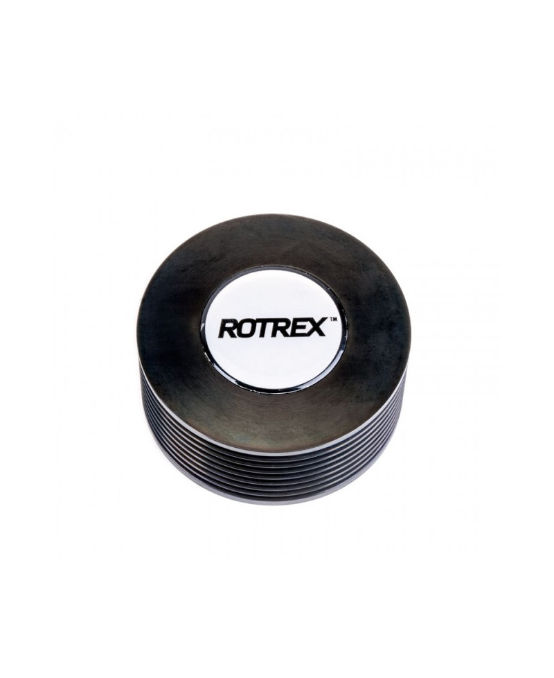 POULIE ALUMINIUM COMPRESSEUR ROTREX 75MM & 8 NERVURES KRAFTWERKS