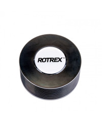 POULIE ALUMINIUM COMPRESSEUR ROTREX 75MM & 8 NERVURES KRAFTWERKS