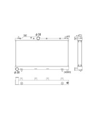 RADIATEUR ALUMINIUM SUBARU IMPREZA WRX & STI GR / GH KOYORAD