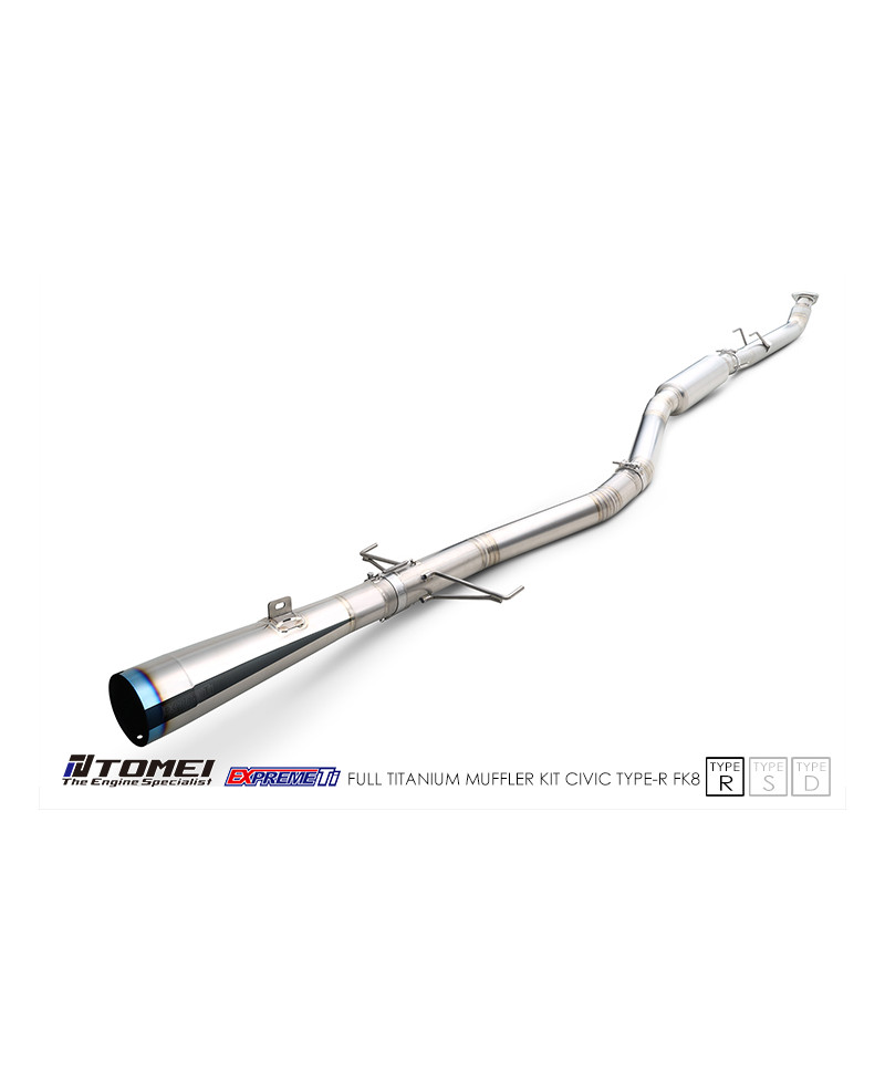 LIGNE TITANE EXPREM-TI TYPE-R HONDA CIVIC FK8 TYPE R TOMEI
