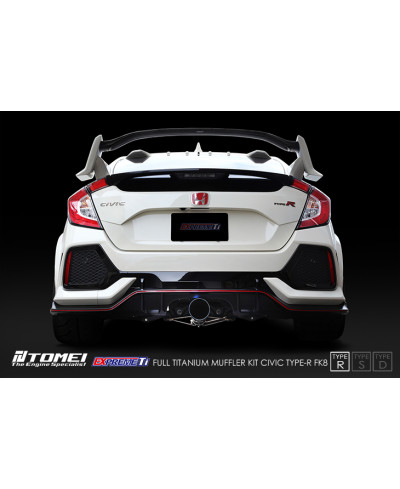 LIGNE TITANE EXPREM-TI TYPE-R HONDA CIVIC FK8 TYPE R TOMEI