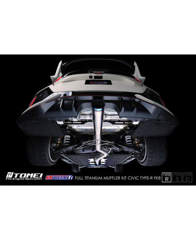 LIGNE TITANE EXPREM-TI TYPE-R HONDA CIVIC FK8 TYPE R TOMEI