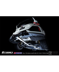 LIGNE TITANE EXPREM-TI TYPE-R HONDA CIVIC FK8 TYPE R TOMEI