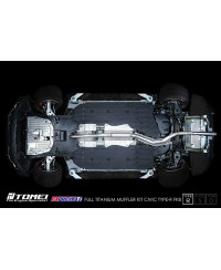 LIGNE TITANE EXPREM-TI TYPE-R HONDA CIVIC FK8 TYPE R TOMEI