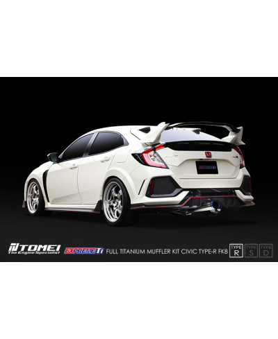 LIGNE TITANE EXPREM-TI TYPE-R HONDA CIVIC FK8 TYPE R TOMEI