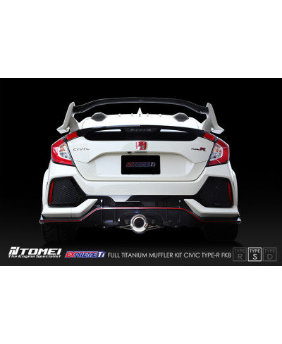 LIGNE TITANE EXPREM-TI TYPE-S HONDA CIVIC FK8 TYPE R TOMEI