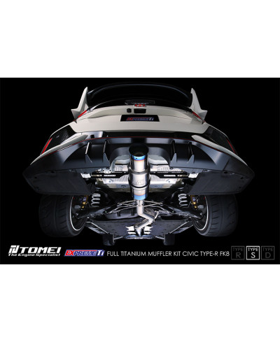 LIGNE TITANE EXPREM-TI TYPE-S HONDA CIVIC FK8 TYPE R TOMEI