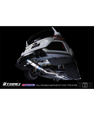 LIGNE TITANE EXPREM-TI TYPE-S HONDA CIVIC FK8 TYPE R TOMEI