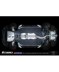 LIGNE TITANE EXPREM-TI TYPE-S HONDA CIVIC FK8 TYPE R TOMEI