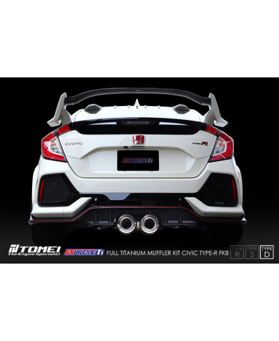 LIGNE TITANE EXPREM-TI TYPE-D HONDA CIVIC FK8 TYPE R TOMEI