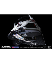 LIGNE TITANE EXPREM-TI TYPE-D HONDA CIVIC FK8 TYPE R TOMEI