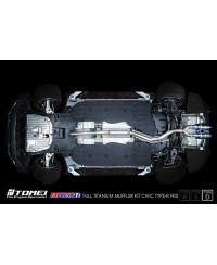 LIGNE TITANE EXPREM-TI TYPE-D HONDA CIVIC FK8 TYPE R TOMEI